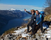 Anello del Monte San Martino e Corna di Medale, sentinelle della città di Lecco, il 24 gennaio 2015 - FOTOGALLERY